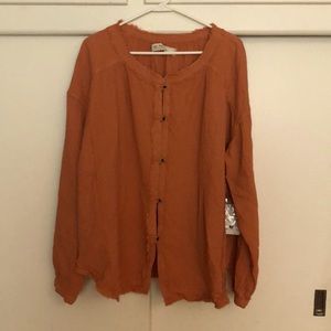 We The Free Perpetual Sunset Button Down